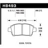 Hawk Performance | Blue 9012 Disc Brake Pad - iQ / Prius 1.3L / 1.5L 2008-2015