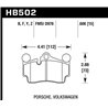 Hawk Performance | Performance Ceramic Disc Brake Pad - Q7 / Cayenne / Touareg 2008-2015