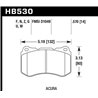 Hawk Performance | HP Plus Disc Brake Pad - TL Base / Type-S 3.2L / 3.5L 2008-2008