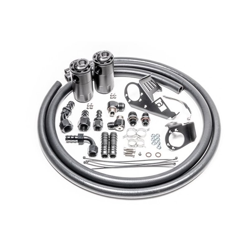 Radium | 20-0756-FL CATCH CAN KIT Radium Oil Catch Can