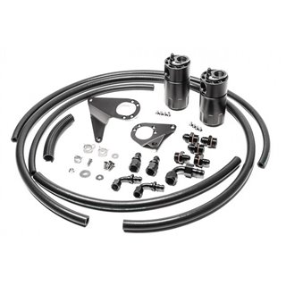 Radium | 20-1107-FL DUAL CC KIT Radium Oil Catch Can