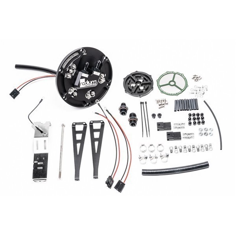 Radium | FUEL HANGER, EARLY NISSAN, PUMPS NOT INCLUDED, WALBRO GSS342 OR AEM 50-1200 Radium Fuel Pumps