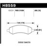 Hawk Performance | LTS Disc Brake Pad - Aspen / Raider 2006-2018
