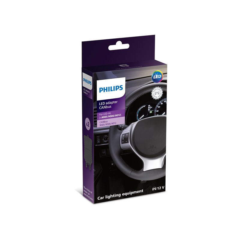 Philips | Philips Canbus LED Adapter 9005 9006 9012 (2)  Accessory Lighting