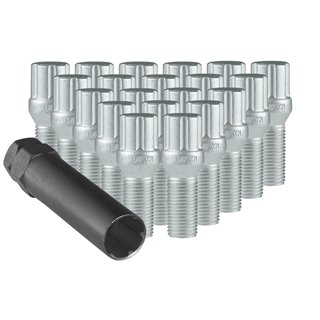 Ceco | (20)DACROMET 6 SPLINE BOLT 12X1.50 28mm Thread Length W/KEY