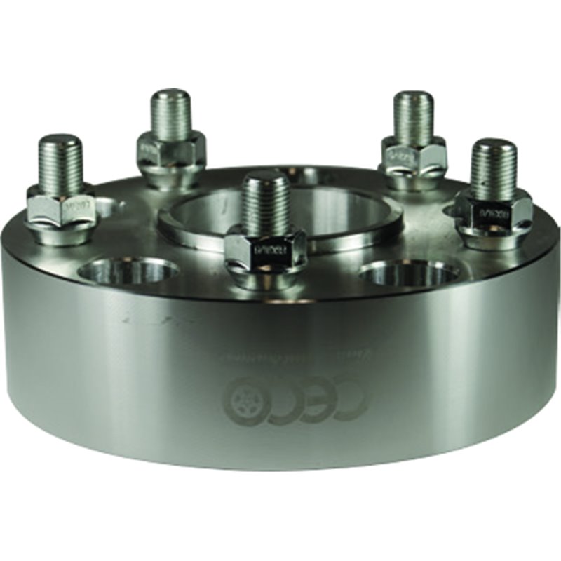 Ceco | (2)ÉLARGISSEU DE VOIE DBL 5-114.3 1/2" 2.00" C71.5 mm
