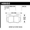 Hawk Performance | Performance Ceramic Disc Brake Pad - Infiniti / Jeep / Nissan 2008-2019