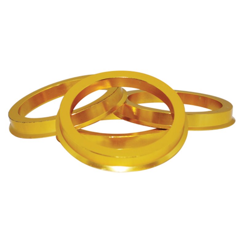 Ceco | (4) Aluminium Hub Centric Ring 73/57.10mm Small Chamfer CECO Centering Rings