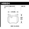 Hawk Performance | HPS Disc Brake Pad - 135i / 135is 3.0T 2008-2013