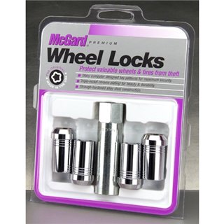 McGard | (4)Chrome Tuner Lock Set 14x1.5 Length 1.648 22mm Hex McGard Lug Nuts & Locks