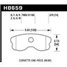 Hawk Performance | DTC-30 Disc Brake Pad - Corvette 6.2L / 7.0L 2006-2013