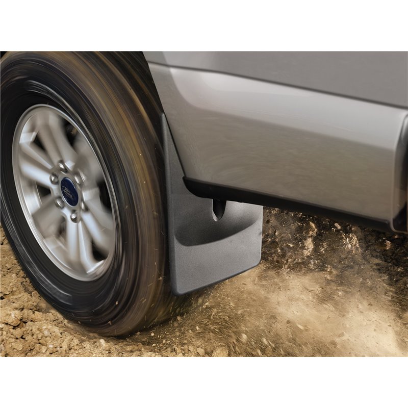 Weathertech | Mudflaps Black Chevrolet Traverse 2018 WeatherTech Weight Distribution