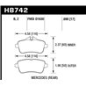 Hawk Performance | Performance Ceramic Disc Brake Pad - Mercedes-Benz 2012-2019
