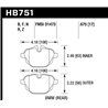 Hawk Performance | HPS 5.0 Disc Brake Pad - BMW 2013-2019