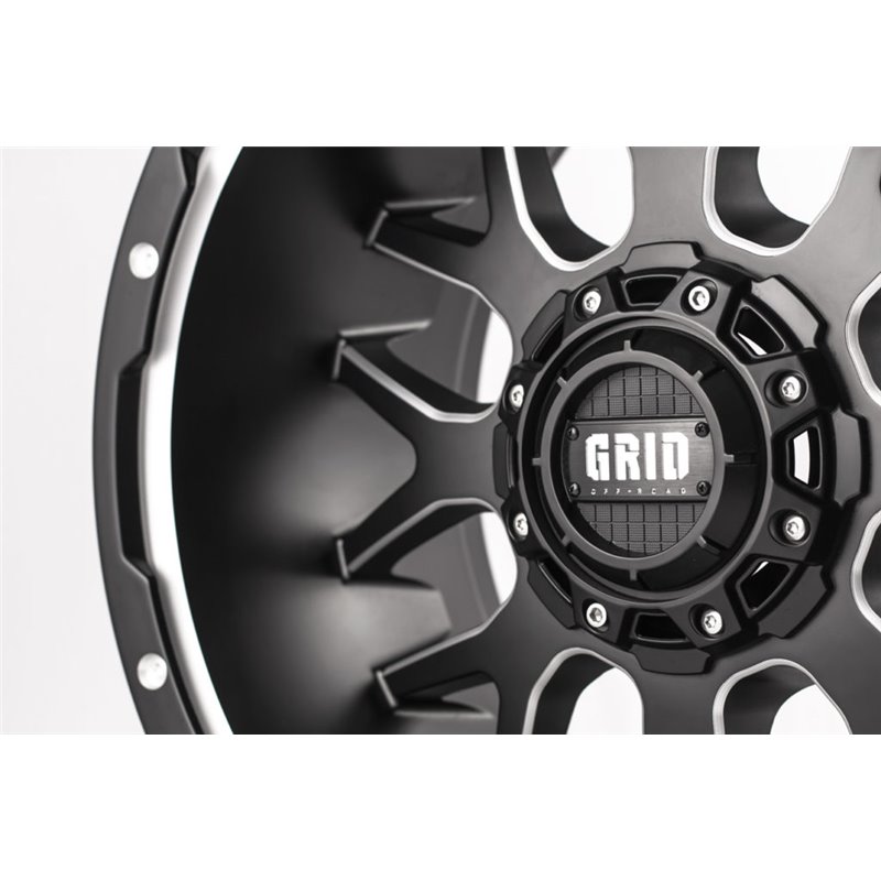 GRID Off-Road | GD02 ET15 - Black With Natural Accents