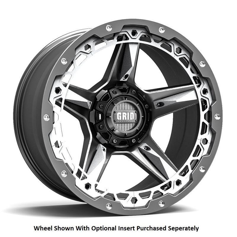GRID Off-Road | GD04 ET15 - Black With Natural Accents