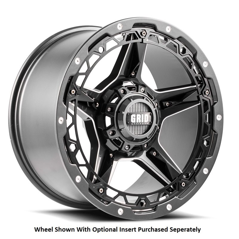 GRID Off-Road | GD04 ET15 - Black With Natural Accents