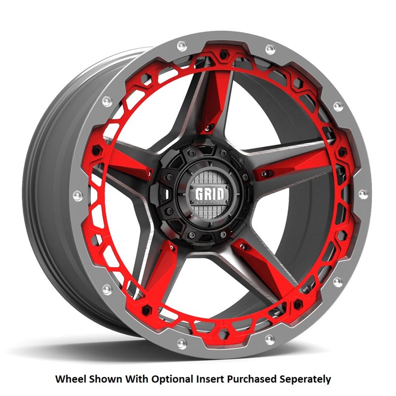 GRID Off-Road | GD04 ET15 - Black With Natural Accents