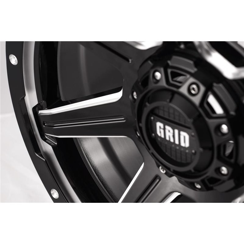 GRID Off-Road | GD06 ET15 - Black With Natural Accents