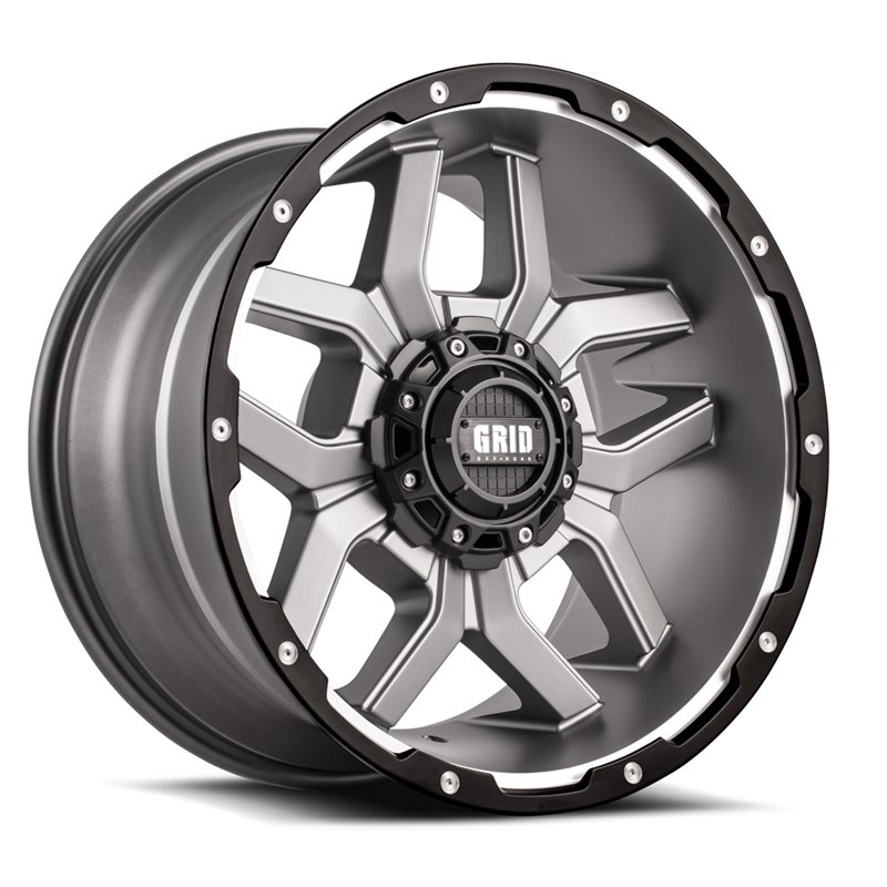 GRID Off-Road | GD07 ET15 - Anthracite With Black Lip