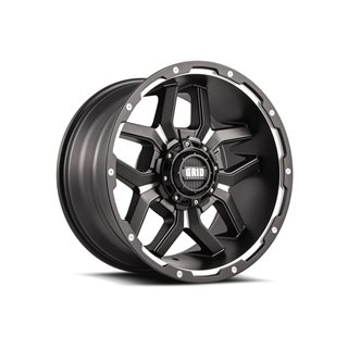 GRID Off-Road | GD07 ET15 - Black With Natural Accents