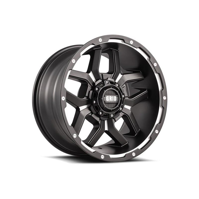 GRID Off-Road | GD07 ET15 - Black With Natural Accents