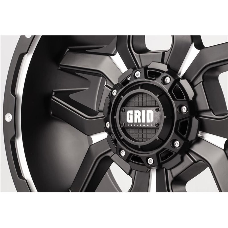 GRID Off-Road | GD07 ET15 - Black With Natural Accents