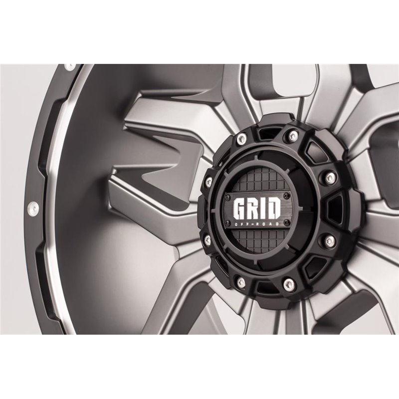 GRID Off-Road | GD07 ET0 - Anthracite Gray With Black Lip