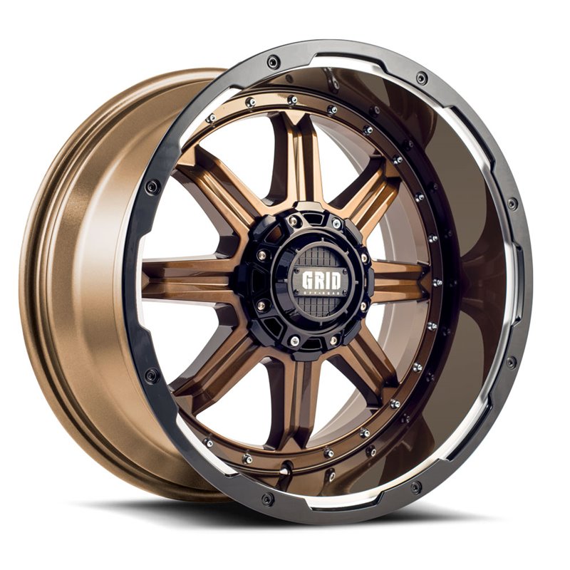GRID Off-Road | GD10 ET15 - Bronze With Black Lip