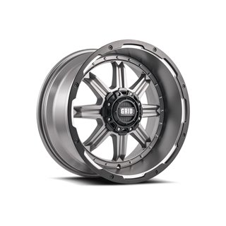 GRID Off-Road | GD10 ET0 - Anthracite Gray With Black Lip