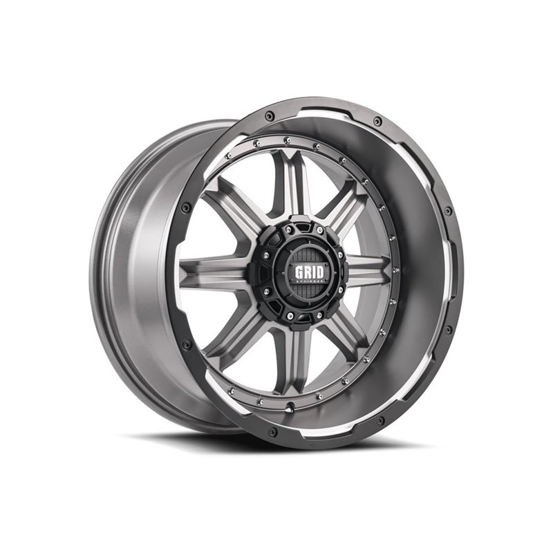 GRID Off-Road | GD10 ET0 - Anthracite Gray With Black Lip