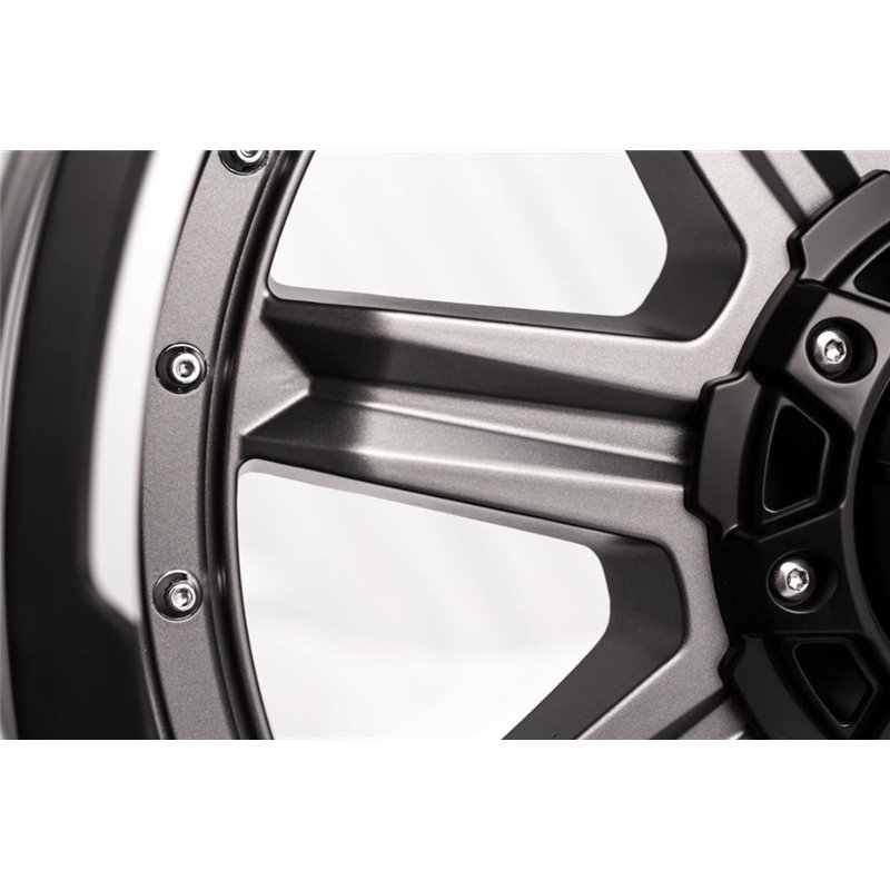 GRID Off-Road | GD10 ET0 - Anthracite Gray With Black Lip