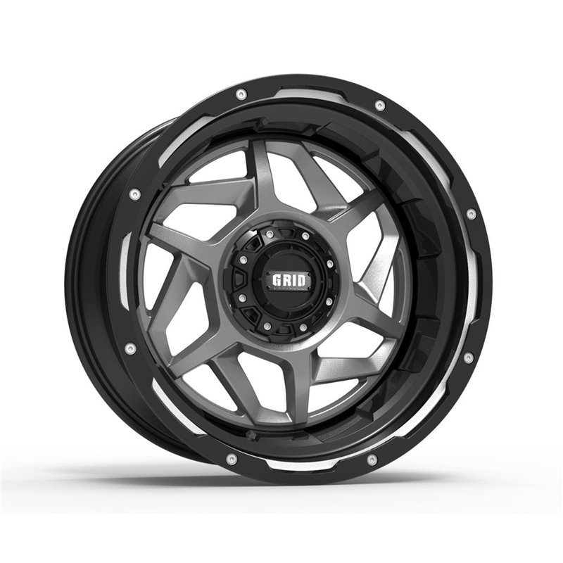 GRID Off-Road | GD14 ET-44 - Anthracite With Black Lip