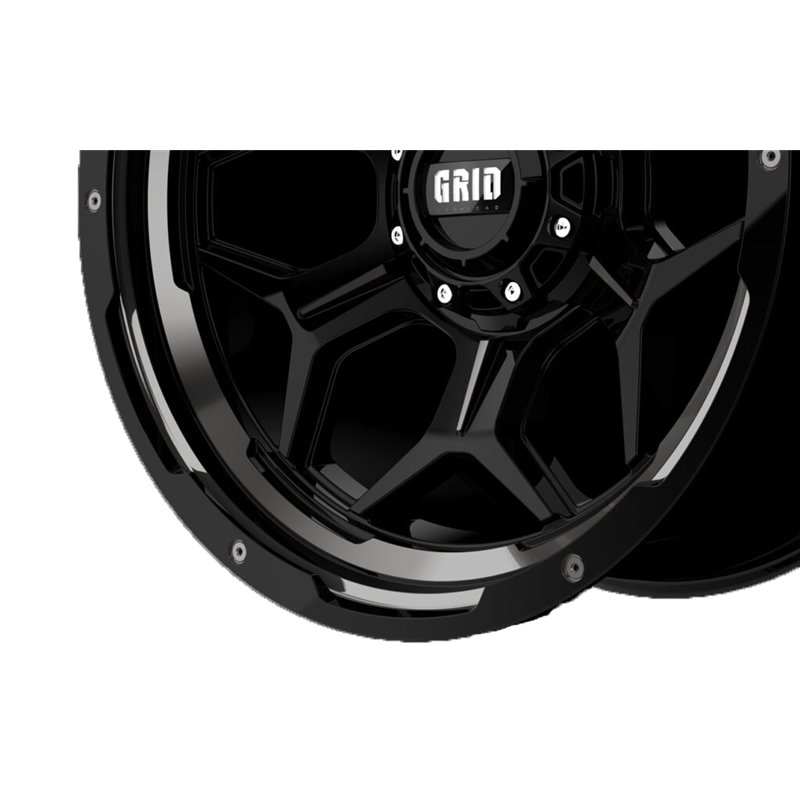 GRID Off-Road | GD16 ET15 - Black With Natural Lip