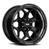 GRID Off-Road | GD16 ET-25 - Black With Natural Lip