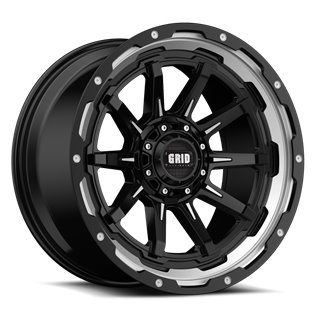 GRID Off-Road | GD17 ET-12 - Black With Natural Accents