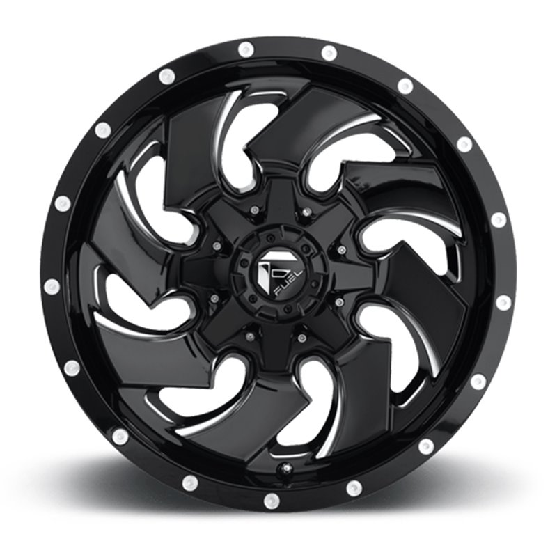 Fuel Off-Road | Cleaver D574 Gloss Black / Milled