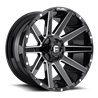 Fuel Off-Road | Contra D615 Gloss Black / Milled