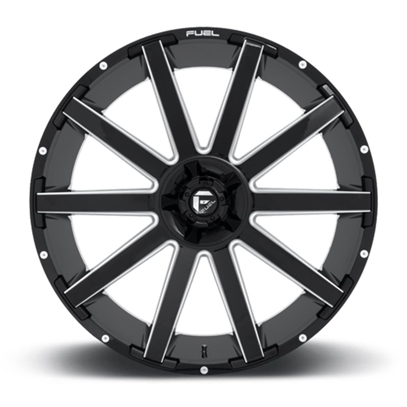 Fuel Off-Road | Contra D616 Matte Black / Milled