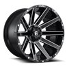 Fuel Off-Road | Contra D616 Matte Black / Milled