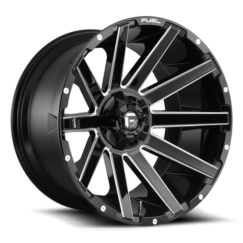 Fuel Off-Road | Contra D616 Matte Black / Milled