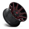 Fuel Off-Road | Contra D643 Gloss Red / Milled