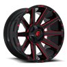 Fuel Off-Road | Contra D643 Gloss Red / Milled