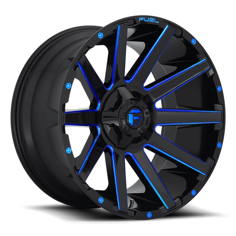Fuel Off-Road | Contra D644 Gloss Blue / Milled