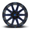 Fuel Off-Road | Contra D644 Gloss Blue / Milled