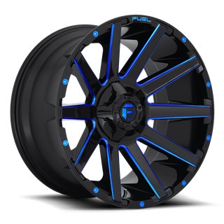 Fuel Off-Road | Contra D644 Gloss Blue / Milled