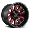 Fuel Off-Road | Hardline D621 Gloss Black / Candy Red