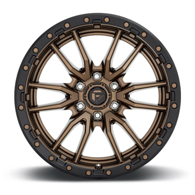 Fuel Off-Road | Rebel D681 Matte Bronze / Black Bead Ring
