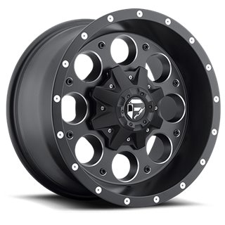 Fuel Off-Road | Revolver D525 Matte Black / Milled