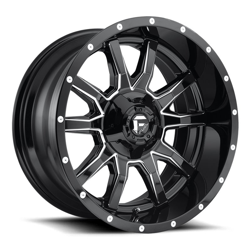 Fuel Off-Road | Vandal D627 Gloss Black / Milled